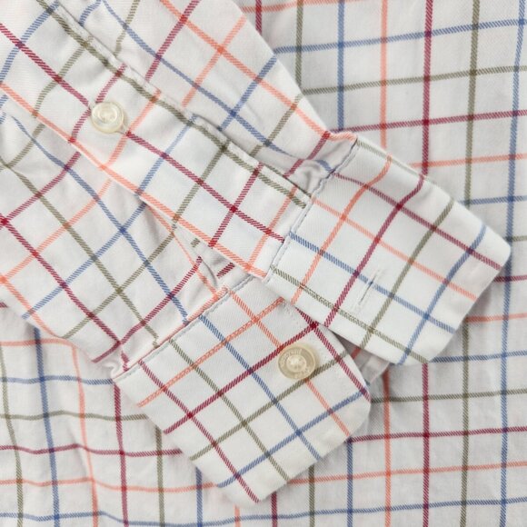 Vineyard Vines Button Up Cotton Classic Fit Murray Shirt Colorful Check Small - Picture 4 of 16